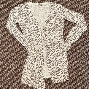 Akualani Leopard Print Cardigan
